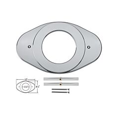 DELTA: SHOWER RENOVATION COVER PLATE CHROME