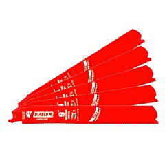 DIABLO Steel Demon 9"" 14/18 TPI 5 Pack SAWZALL BLADE