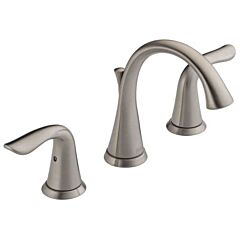 DELTA LAHARA Two Handle Widespread Bathroom Faucet Stainless