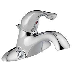 DELTA CLASSIC: SINGLE HANDLE TRACT-PACK CENTERSET LAV FAUCET CHROME