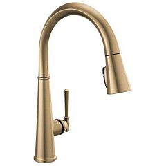 DELTA EMMELINE SGL HNDL KITCHEN PULL DOWN CHAMPAGNE BRONZE 9182-CZ-PR-DST