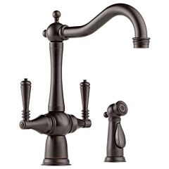 BRIZO TRESA 2 HANDLE KITCHEN FAUCET W/SPRAYER RB