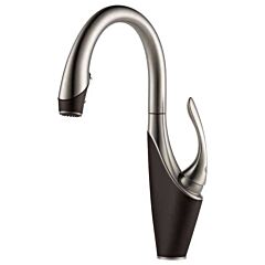 BRIZO VUELO SINGLE HANDLE KITCHEN FAUCET W/PULLDOWN SS/CO