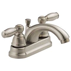 PEERLESS APEX 4" C/C LAV FAUCET C SPOUT BRUSHED NICKEL
