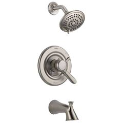 DELTA LaharaÂ® MonitorÂ® 17 Series Tub and Shower Trim STAINLESS STEEL
