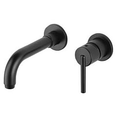 DELTA T35559LF-BLWL BLK WALL MOUNT SGL HANDLE LAV FAUCET TRIM ONLY