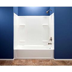 MUSTEE 950 TUB WALLS WHITE THERMOPLASTIC FITS 30X60 TUB