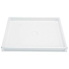 MUSTEE 98 WASHER PAN 30X32 1" SIDE DRAIN W/REMOVABLE THRESHO