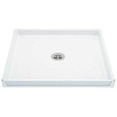 MUSTEE #99 WASHING MACHINE PAN CENTER DRAIN REMOVABLE THRESHOLD