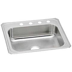 ELKAY 25X22 CELEBRITY SINK-4H SINGLE