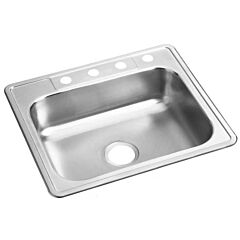 DAYTON 25X22 4-HOLE SS SINK