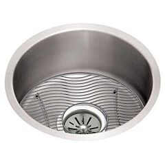 ELKAY SS 16 ROUND UNDER MOUNT PREP SINK
