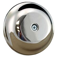 7-1/4" PLASTIC DOME CLEANOUT COVER CHROME
