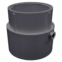 D52003 3 PVC HUB FIT DRAIN/CO BASE