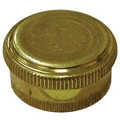 GARDEN HOSE CAP BRASS 3/4"