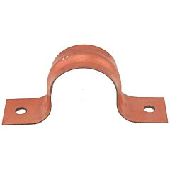 1-1/4" (CTS) COP 2-HOLE STRAP CLAMP