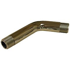 6" CHROME BRASS SHOWER ARM 