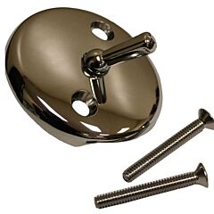 ROUND TUB TRIP LEVER W/SPRING 2 SCREWS