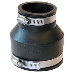 FERNCO 3 X 2 CI/PVC X CI/PVC RUBBER COUPLING