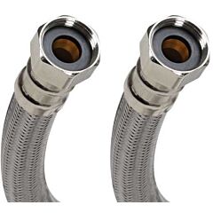 18" SS BRAIDED WATER HEATER SUPPLY