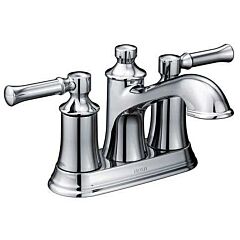 Moen Dartmoor Chrome Two-Handle High Arc Bathroom Faucet