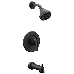 Gibson Matte Black Posi-TempÂ® Eco-Performance Tub/Shower