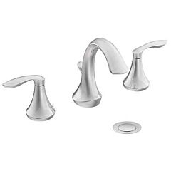 MOEN EVA WIDE SPREAD LAV FAUCET CHROME