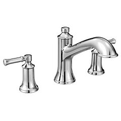 Moen Dartmoor Chrome Two-Handle High Arc Roman Tub Faucet