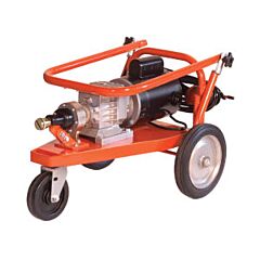 GEN WIRE MODEL 88 SEWER MACHING W/ 10) 10FT L SECTION CABLE, RDCS-L CUTTER SET