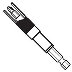 MAGNETIC SCREW GUIDE BIT LUTZ
