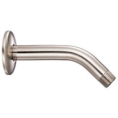 6 SHOWER ARM, FLANGE BR NICKEL