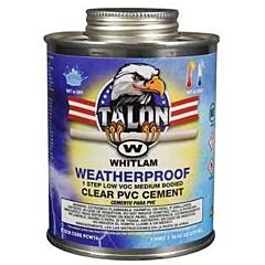 WHITLAM WEATHERPROOF CLEAR CEMENT 32 FL. OZ PCW32