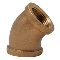 1 1/4" 45' ELBOW BRASS