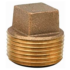 1 1/4" PLUG BRASS