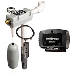 LIBERTY SUMPJET SJ10A-EYE WATER POWERED BACK UP SUMP PUMP W/ NIGHTEYE WIRELESS ALARM