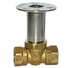 1/2" x 1/2", FPT x FPT, 125 PSI CWP, Chrome Plated Forged Brass, 1/4 Turn Ball, Straight Pattern, Log Lighter Valve
