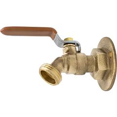 LEGEND 3/4" T541FL IP SILLCOCK BALL VALVE W/LEVER HANDLE 1/4 TURN