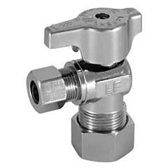 LEGEND CR-19 COMP ANGLE VALVE 1/4 TURN NO LEAD 5/8 X 3/8 114-604NLB