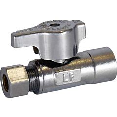 LEGEND 1/2 COP X 3/8 COMP R14 STRAIGHT STOP 1/4 TURN BALL