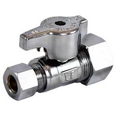 LEGEND 5/8 X 1/4 1/4 TURN STRAIGHT ICE MAKER VALVE