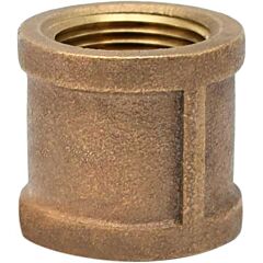 1 1/4" COUPLING BRASS