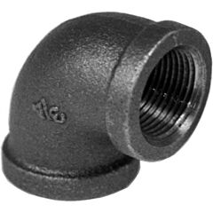 1/4" 90' ELBOW BLACK
