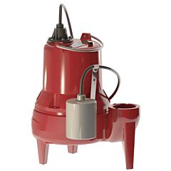 LIBERTY PUMPS LE41A - 4/10 HP CAST IRON SEWAGE PUMP