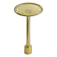 LEGEND 12' ALL POL BRASS LOG LIGHTER KEY