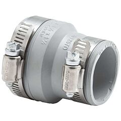 MISSION RUBBER 1-1/2 X 1-1/4 CI/PVC/IP X TUBULAR RUBBER COUPLING