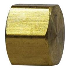 1/2"" OD COMP CAP BRASS