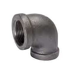 2 X 1-1/4 BLACK REDUCING 90 ELBOW