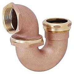 1 1/2" CAST BRASS P TRAP TRAP-E