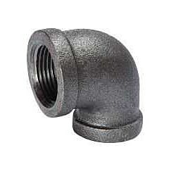 1 1/4 X 1 BLACK REDUCING 90 ELBOW