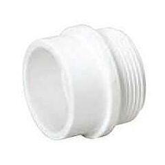 2" PVC SCH40 MALE FITTING ADAPTER SPIGOT